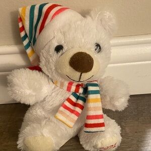 & Other Stories Colorful Striped Teddy Bear